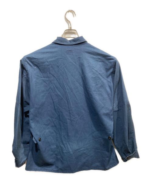 US ARMY（ユーエスアーミー）US ARMY (ユーエスアーミー) ファティーグジャケット ネイビー サイズ:Ｌの古着・服飾アイテム