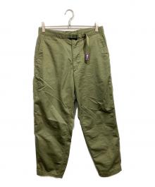 THE NORTHFACE PURPLELABEL（ザ・ノースフェイス パープルレーベル）の古着「Stretch TWILL WIDE Tapered PANTS」｜オリーブ