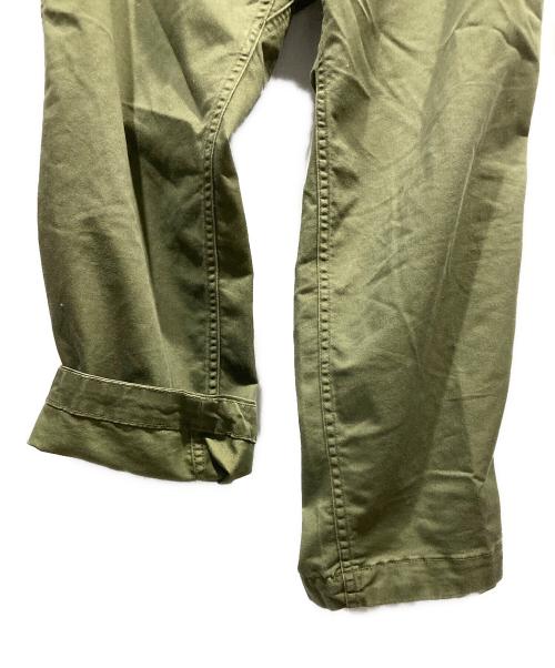 THE NORTHFACE PURPLELABEL（ザ・ノースフェイス パープルレーベル）THE NORTHFACE PURPLELABEL (ザ・ノースフェイス パープルレーベル) Stretch TWILL WIDE Tapered PANTS オリーブ サイズ:32の古着・服飾アイテム