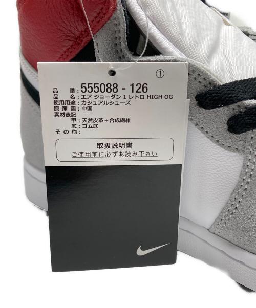 NIKE（ナイキ）NIKE (ナイキ) Air Jordan 1 High OG White/Black/Light Smoke Grey サイズ:28.5㎝の古着・服飾アイテム