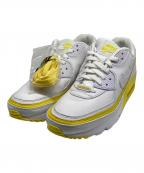 NIKE×UNDEFEATEDナイキ×アンディフィーテッド）の古着「Nike Air Max 90」｜White Optic Yellow