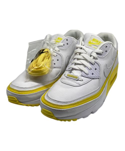 NIKE（ナイキ）NIKE (ナイキ) Undefeated (アンディフィーテッド) Nike Air Max 90 White Optic Yellow サイズ:28.5㎝の古着・服飾アイテム