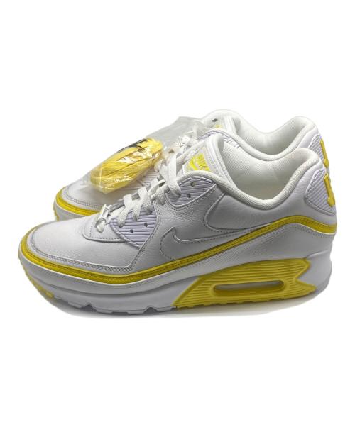 NIKE（ナイキ）NIKE (ナイキ) Undefeated (アンディフィーテッド) Nike Air Max 90 White Optic Yellow サイズ:28.5㎝の古着・服飾アイテム