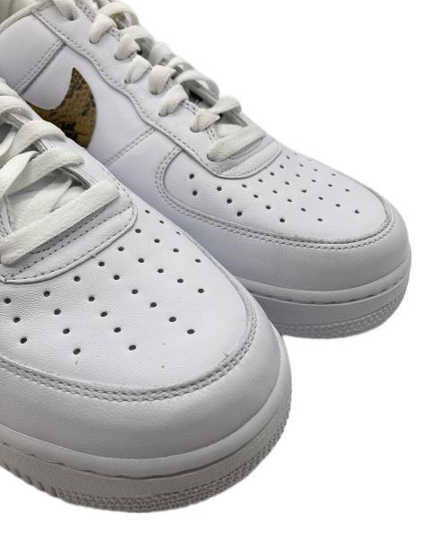 NIKE（ナイキ）NIKE (ナイキ) AIR FORCE 1 LOW RETRO PREMIUM QS WHITE/ELEMENTAL GOLD サイズ:28.5㎝の古着・服飾アイテム