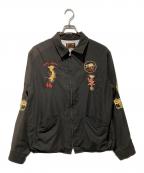 東洋エンタープライズトウヨウエンタープライズ）の古着「Early 1960s Style Cotton Rayon Vietnam Jacket」｜ブラック