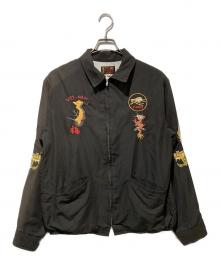 東洋エンタープライズ（トウヨウエンタープライズ）の古着「Early 1960s Style Cotton Rayon Vietnam Jacket」｜ブラック