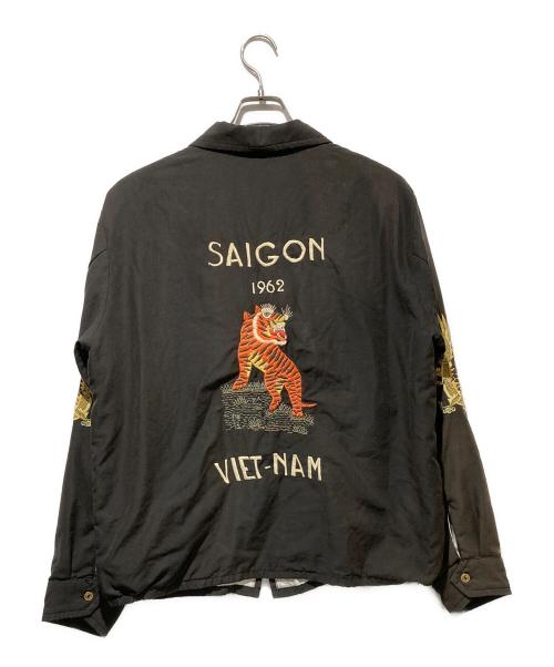 東洋エンタープライズ（トウヨウエンタープライズ）東洋エンタープライズ (トウヨウエンタープライズ) Early 1960s Style Cotton Rayon Vietnam Jacket ブラック サイズ:Mの古着・服飾アイテム