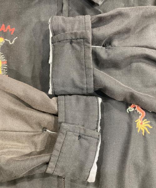 東洋エンタープライズ（トウヨウエンタープライズ）東洋エンタープライズ (トウヨウエンタープライズ) Early 1960s Style Cotton Rayon Vietnam Jacket ブラック サイズ:Mの古着・服飾アイテム