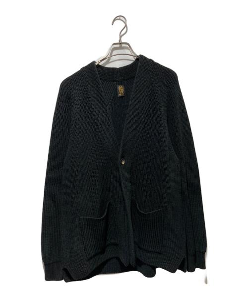 BATONER（バトナ―）BATONER (バトナ―) シグネチャー ショール カーディガン ブラック サイズ:3の古着・服飾アイテム
