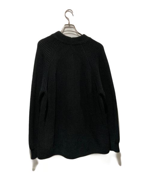 BATONER（バトナ―）BATONER (バトナ―) シグネチャー ショール カーディガン ブラック サイズ:3の古着・服飾アイテム