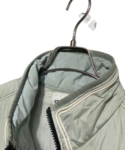 STONE ISLAND（ストーンアイランド）STONE ISLAND (ストーンアイランド) GARMENT DYED CRINKLE REPS NY DOWN グリーン サイズ:Sの古着・服飾アイテム