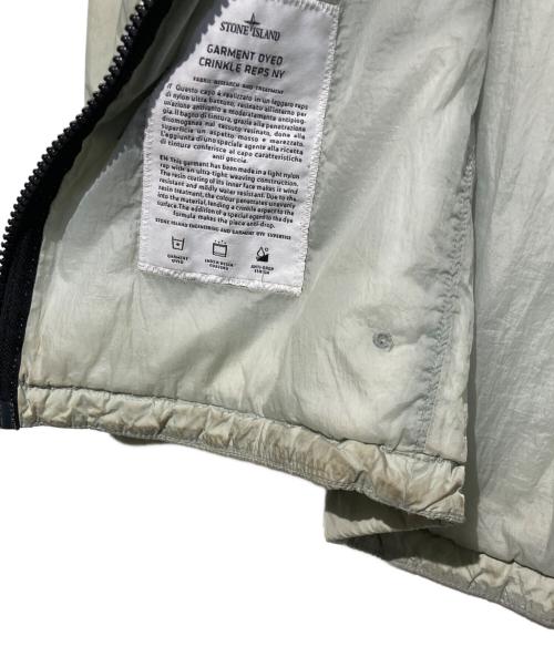 STONE ISLAND（ストーンアイランド）STONE ISLAND (ストーンアイランド) GARMENT DYED CRINKLE REPS NY DOWN グリーン サイズ:Sの古着・服飾アイテム