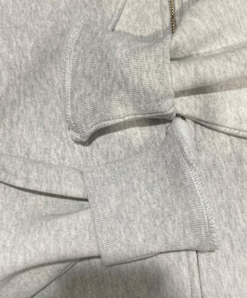 UNDER R（アンダーアール）UNDER R (アンダーアール) グラフィック スウェット ジップフーディー グレー サイズ:XLの古着・服飾アイテム