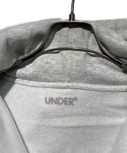 UNDER R（アンダーアール）UNDER R (アンダーアール) グラフィック スウェット ジップフーディー グレー サイズ:Lの古着・服飾アイテム