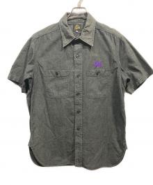 Needles（ニードルズ）の古着「半袖シャツ」｜インディゴ