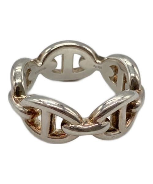 HERMES（エルメス）HERMES (エルメス) シェーヌダンクル アンシェネ リング シルバー サイズ:11号の古着・服飾アイテム