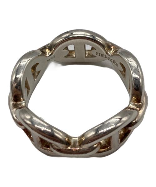 HERMES（エルメス）HERMES (エルメス) シェーヌダンクル アンシェネ リング シルバー サイズ:11号の古着・服飾アイテム