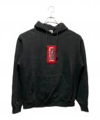 THE BLACK EYE PATCHブラックアイパッチ）の古着「プルオーバーパーカー」｜ブラック