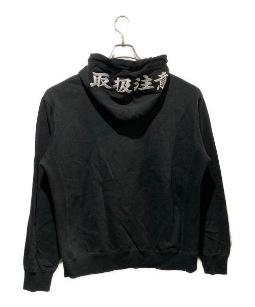 THE BLACK EYE PATCH（ブラックアイパッチ）THE BLACK EYE PATCH (ブラックアイパッチ) プルオーバーパーカー ブラック サイズ:Mの古着・服飾アイテム