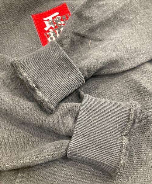 THE BLACK EYE PATCH（ブラックアイパッチ）THE BLACK EYE PATCH (ブラックアイパッチ) プルオーバーパーカー ブラック サイズ:Mの古着・服飾アイテム