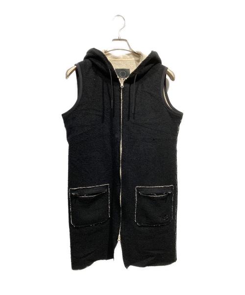 Y-3（ワイスリー）Y-3 (ワイスリー) リバーシブルジップアップベスト ブラック サイズ:ＸＳの古着・服飾アイテム