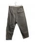 MHL (エムエイチエル) FADED COTTON DRILL TROUSERS ブラウン サイズ:L 未使用品：15000円