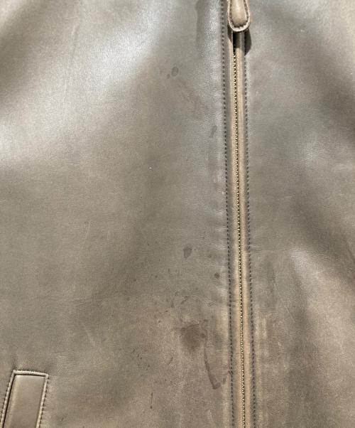 POLO RALPH LAUREN（ポロ・ラルフローレン）POLO RALPH LAUREN (ポロ・ラルフローレン) シープレザージャケット ブラウン サイズ:LLの古着・服飾アイテム