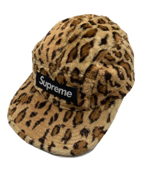 SUPREME（シュプリーム）Supreme (シュプリーム) GOODENOUGH Crushed Rayon Camp Cap Leopardの古着・服飾アイテム