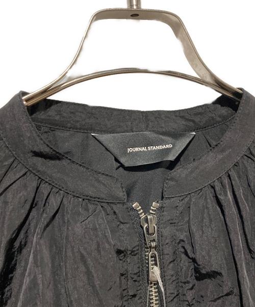 JOURNAL STANDARD（ジャーナルスタンダード）JOURNAL STANDARD (ジャーナルスタンダード) ワッシャーナイロンギャザーブルゾン ブラック サイズ:FREEの古着・服飾アイテム