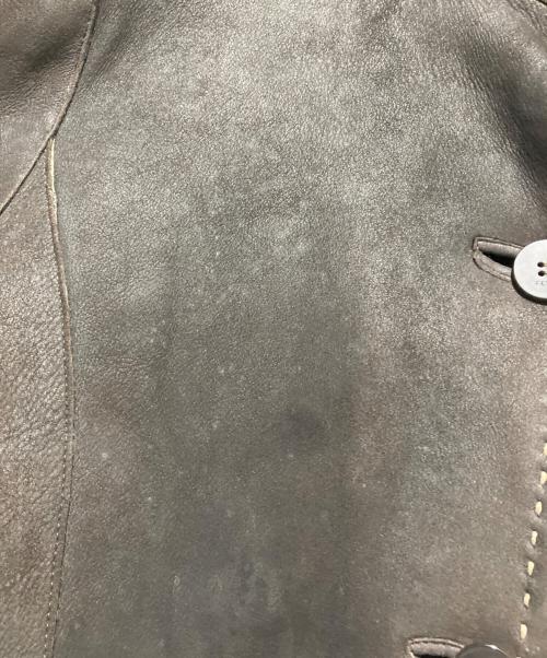 FENDI（フェンディ）FENDI (フェンディ) リバーシブルムートンジャケット ブラウン サイズ:42の古着・服飾アイテム