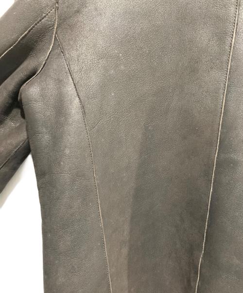 FENDI（フェンディ）FENDI (フェンディ) リバーシブルムートンジャケット ブラウン サイズ:42の古着・服飾アイテム