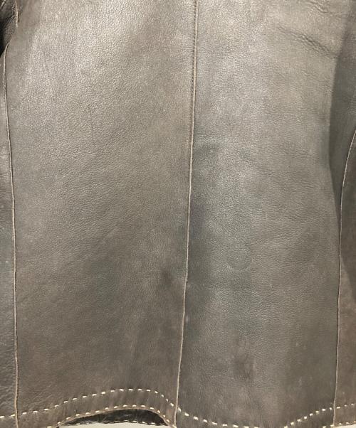 FENDI（フェンディ）FENDI (フェンディ) リバーシブルムートンジャケット ブラウン サイズ:42の古着・服飾アイテム