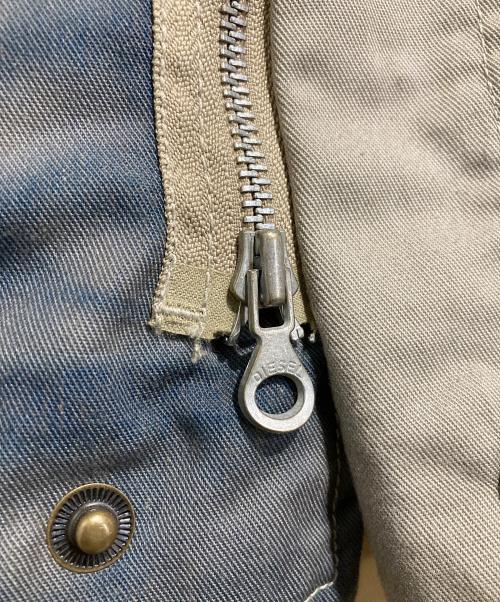 DIESEL（ディーゼル）DIESEL (ディーゼル) J-Cadmusフード付き総柄 ジャケット インディゴ サイズ:46の古着・服飾アイテム