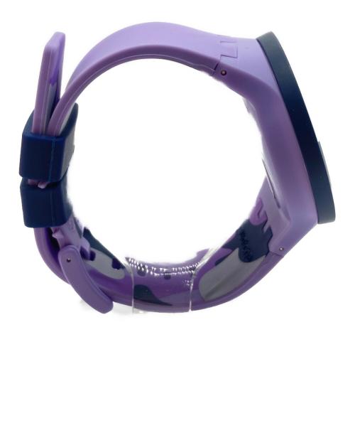 SWATCH（スウォッチ）SWATCH (スウォッチ) LOOK RIGHT THRU VIOLET パープルの古着・服飾アイテム