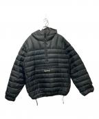 SUPREMEシュプリーム）の古着「23FW Micro Down Half Zip Hooded Pullover」｜ブラック