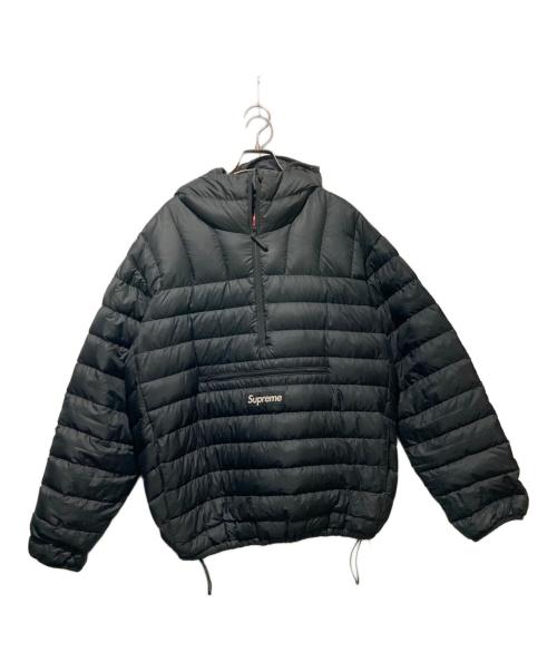 SUPREME（シュプリーム）Supreme (シュプリーム) 23FW Micro Down Half Zip Hooded Pullover ブラック サイズ:Lの古着・服飾アイテム