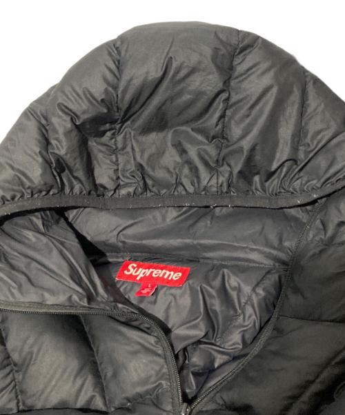 SUPREME（シュプリーム）Supreme (シュプリーム) 23FW Micro Down Half Zip Hooded Pullover ブラック サイズ:Lの古着・服飾アイテム