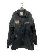 WTAPSダブルタップス）の古着「M-65フィールドジャケット」｜ブラック
