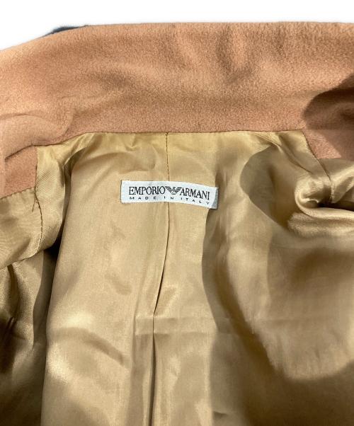 EMPORIO ARMANI（エンポリオアルマーニ）EMPORIO ARMANI (エンポリオアルマーニ) ダブルコート ベージュ サイズ:42の古着・服飾アイテム