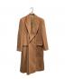 EMPORIO ARMANI（エンポリオアルマーニ）の古着「ダブルコート」｜ベージュ