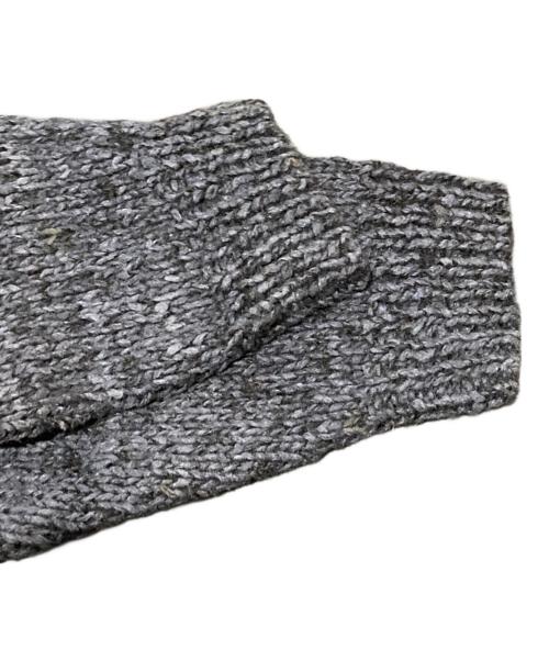 ISSEY MIYAKE（イッセイミヤケ）ISSEY MIYAKE (イッセイミヤケ) ウール混ニットカーディガン ネイビー サイズ:Mの古着・服飾アイテム