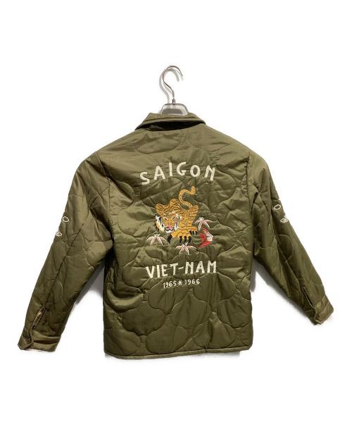 HOUSTON（ヒューストン）HOUSTON (ヒューストン) ベトジャン カーキ サイズ:Mの古着・服飾アイテム