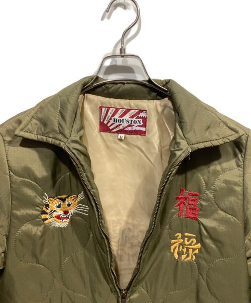 HOUSTON（ヒューストン）HOUSTON (ヒューストン) ベトジャン カーキ サイズ:Mの古着・服飾アイテム
