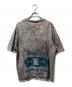 DIESEL (ディーゼル) 花柄ウォッシュド加工Tシャツ/T-WASH-H3 グレー サイズ:L：8000円