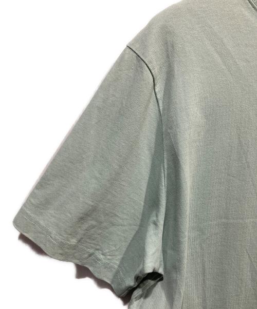 maison kitsune（メゾンキツネ）maison kitsune (メゾンキツネ) Floating Flower Tシャツ ミントグリーン サイズ:Mの古着・服飾アイテム