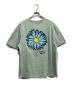 maison kitsune (メゾンキツネ) Floating Flower Tシャツ ミントグリーン サイズ:M：6000円