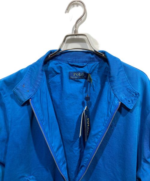 POLO RALPH LAUREN（ポロ・ラルフローレン）POLO RALPH LAUREN (ポロ・ラルフローレン) ジップアップジャケット ブルー サイズ:Mの古着・服飾アイテム
