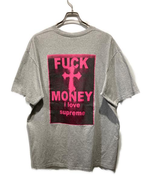 SUPREME（シュプリーム）Supreme (シュプリーム) FUCK MONEY TEE グレー サイズ:XLの古着・服飾アイテム
