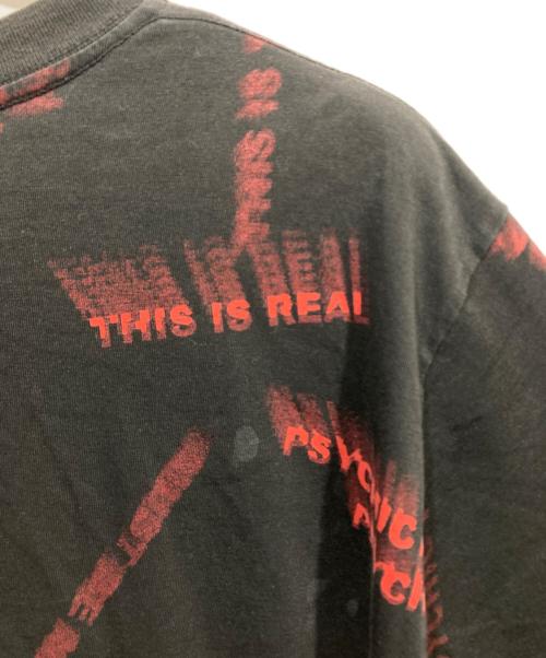 DIESEL（ディーゼル）DIESEL (ディーゼル) グラフィックTシャツ ブラック サイズ:Ｍの古着・服飾アイテム