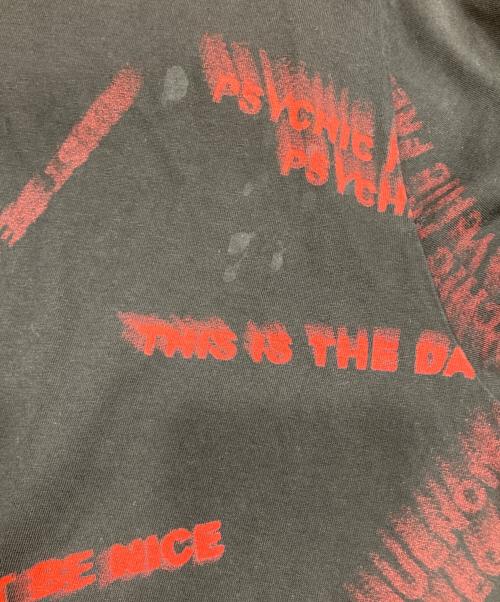 DIESEL（ディーゼル）DIESEL (ディーゼル) グラフィックTシャツ ブラック サイズ:Ｍの古着・服飾アイテム